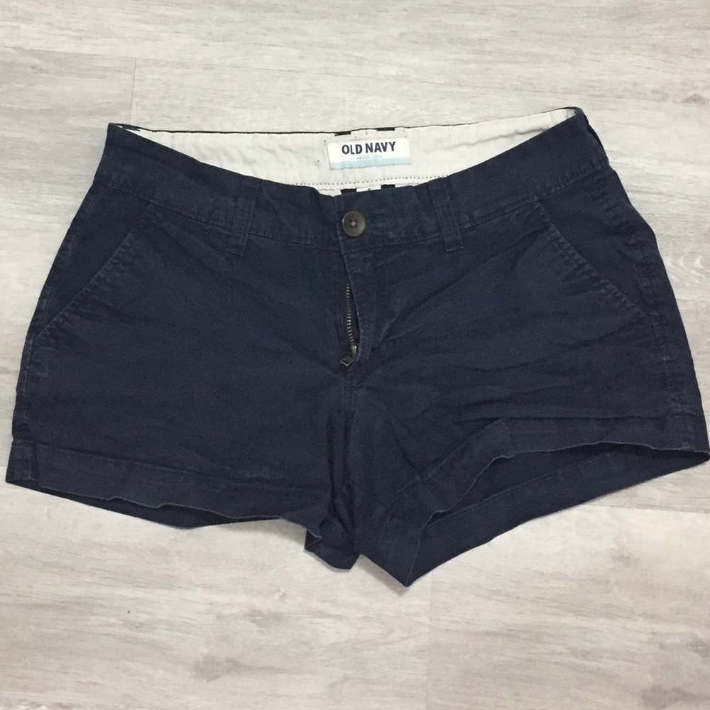 Old Navy Blue Shorts Size 0 Navy